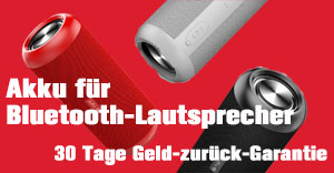 Bluetooth Lautsprecher Akku